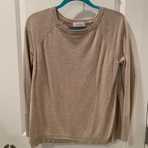 Calvin Klein Tan Sweater